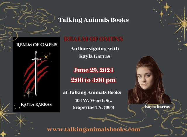 Local Author Signing Kayla Karras